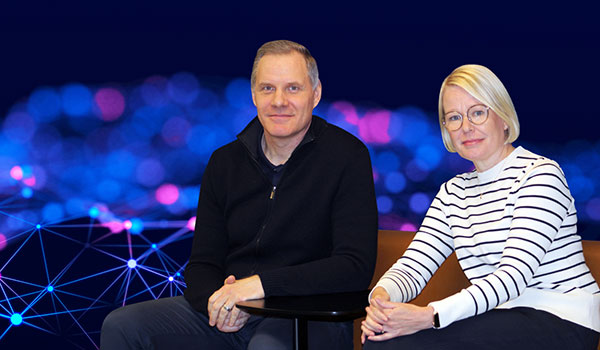 Tekoälyn mahdollisuuksista keskustelemassa Goforen Pasi Lehtimäki ja Rastorin Liisa Tuhkanen AI_ Tekoaly_Pasi-Lehtimaki-Liisa-Tuhkanen_600x350.jpg